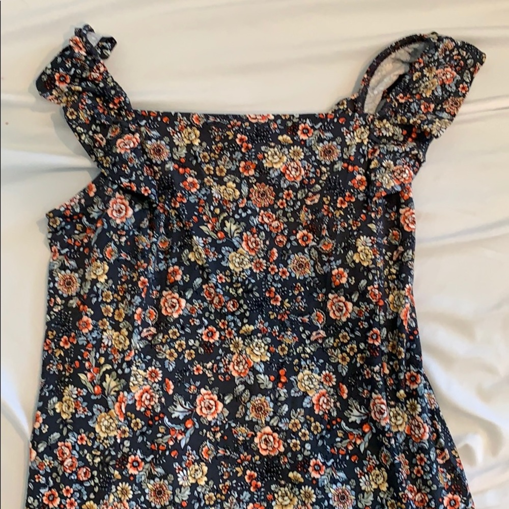 Floral cotton dress